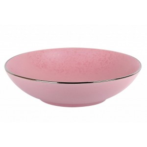 Тарелка глубокая Elite 20 см розовый