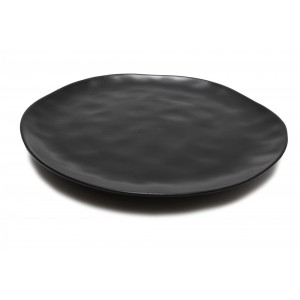 Тарелка ORGANIC 26 см черный