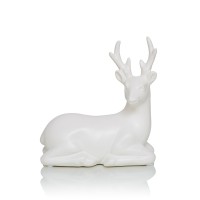 Статуэтка оленя Kennel, белый керамика 18,5х8,5х20