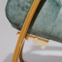 Кресло Макси, ткань "Невада минт", каркас "бук"  