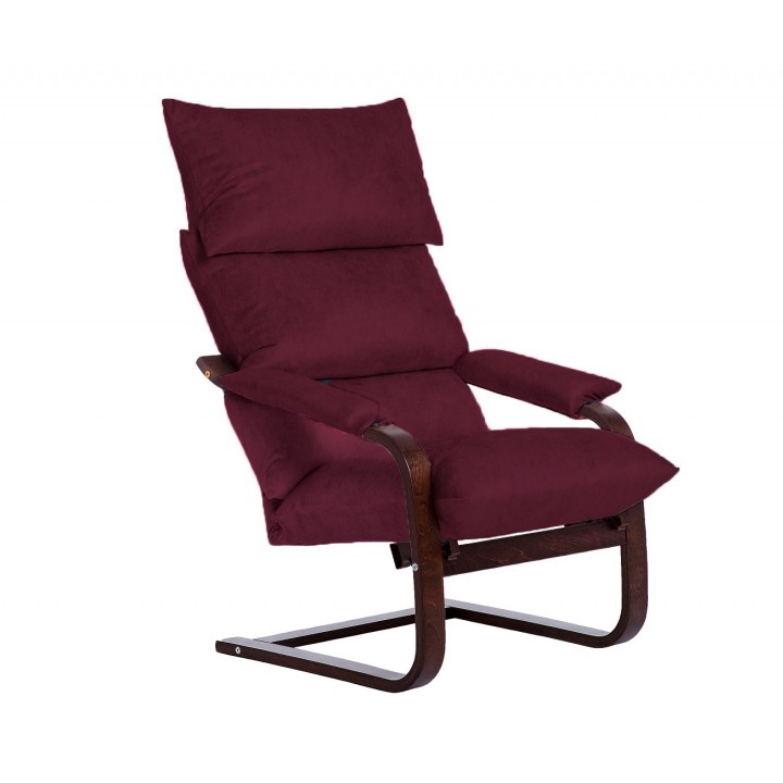 Кресло RELAX, ткань "Тедди 646", каркас "орех"