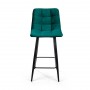 Полубарный стул Uno зеленый