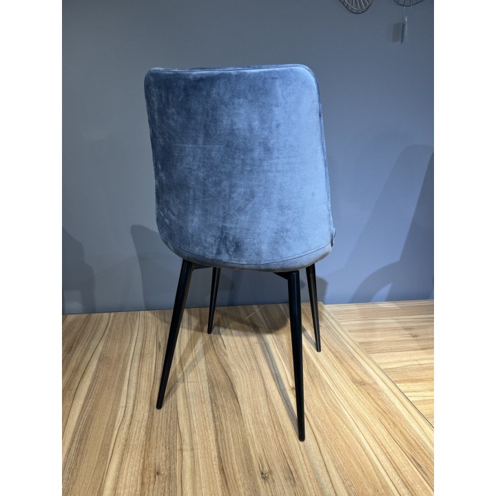 Темно синие стулья на кухню