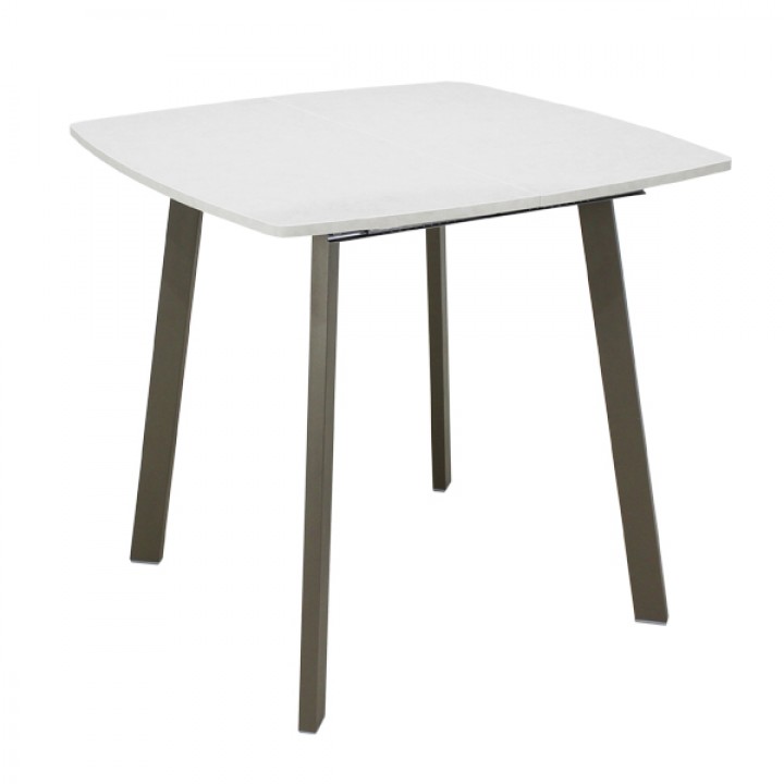 Стол раскладной Милан-4 квадратный 80х80 см → 110 см | Для маленькой кухни