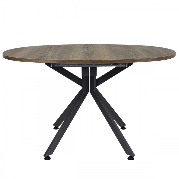 Стол ОТТАВА 90*135/180 дуб олово/графит