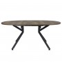 Стол ОТТАВА 90*135/180 дуб олово/графит