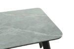Стол РИО 120х80 керамика Greys Grey/ муар черный нераздвижной — изображение 3