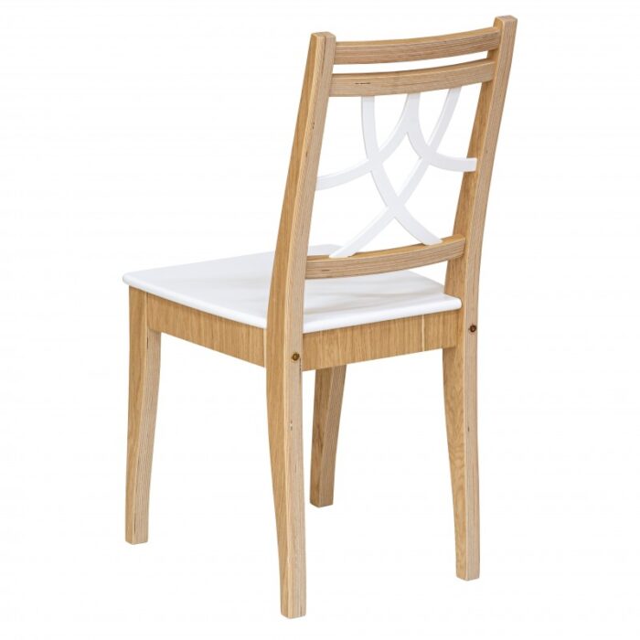 Стул Марк 2 шпон дуба/белый — изображение 3