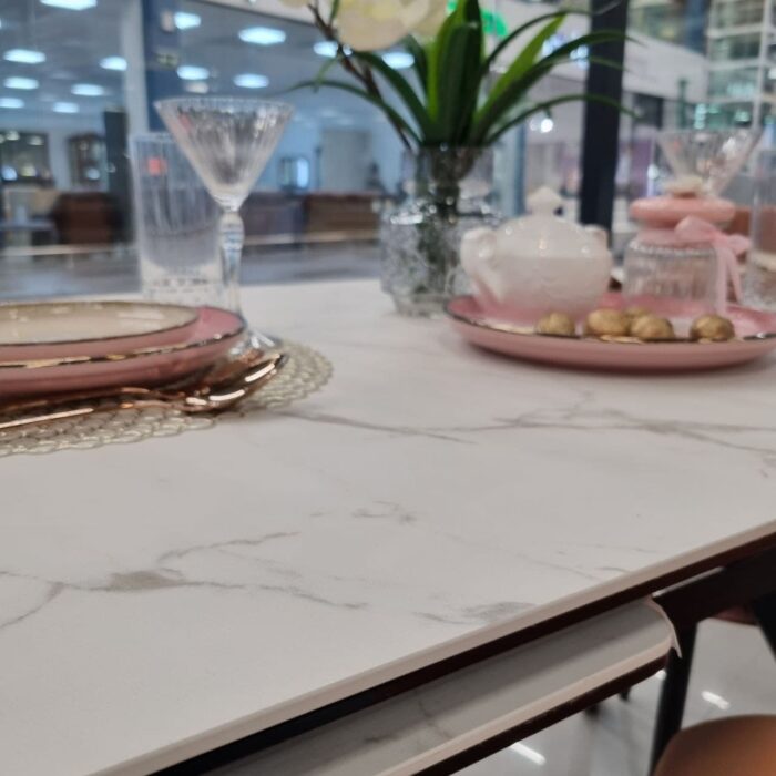 Стол LEON 120х80 керамика Calacata Vaglioro — изображение 14