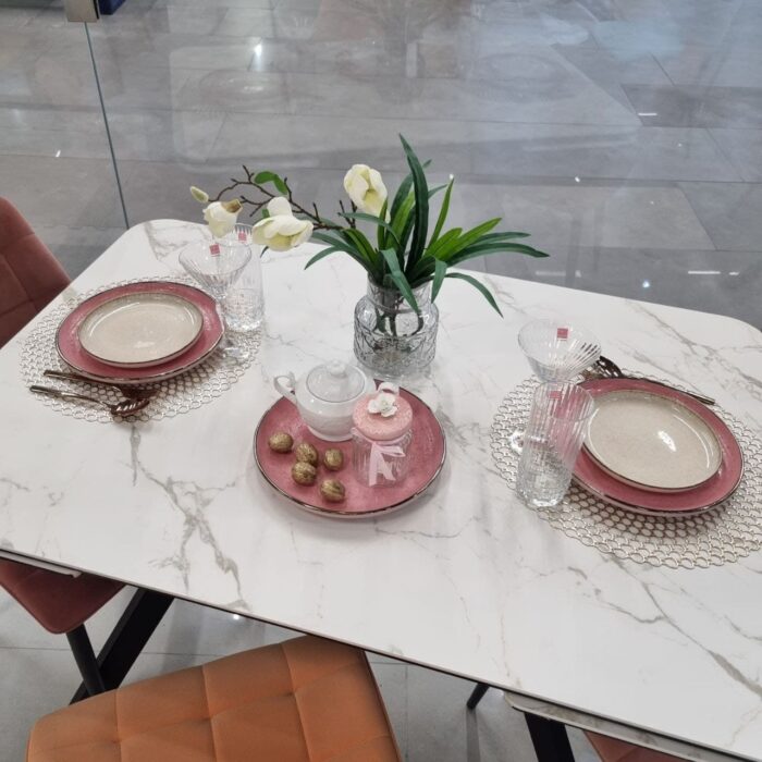 Стол LEON 120х80 керамика Calacata Vaglioro — изображение 13
