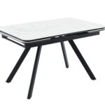 Стол LEON 120х80 керамика Calacata Vaglioro